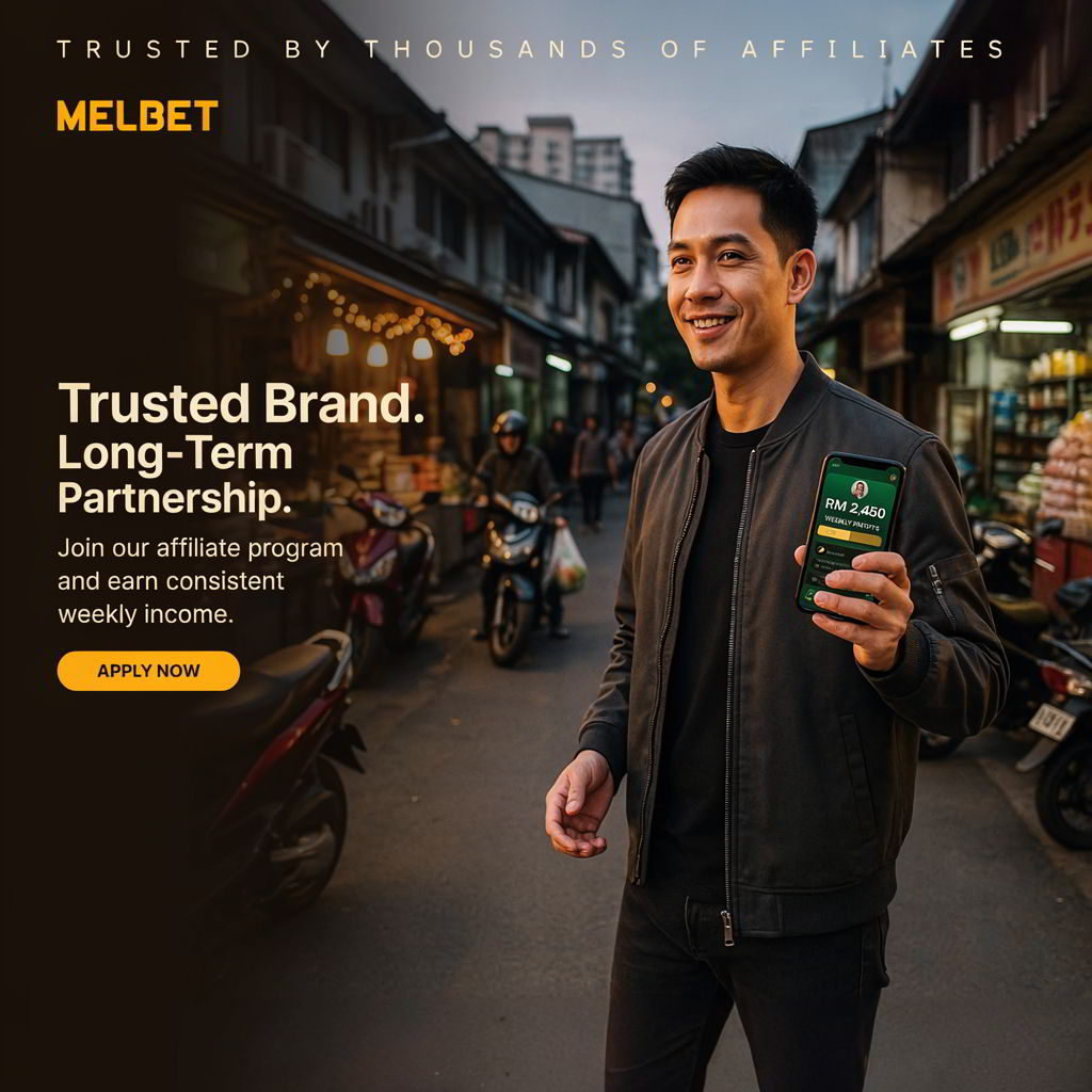 Melbet banner: Trusted brand, long-term partnership